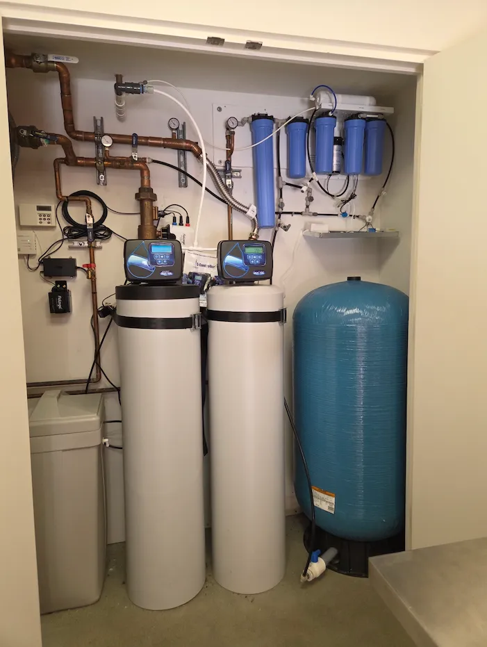 Whole-home water treatment system by KCB Plumbing